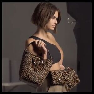 NWT Jimmy Choo pony hair belt bag